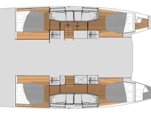 Fountaine Pajot Elba 45 – 4 + 2 cab. – Catamaran