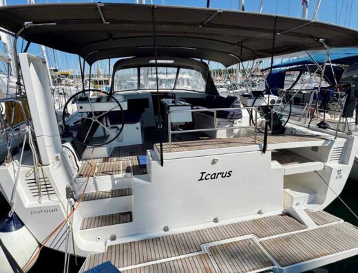 Dufour 470 – 4 cab. – Sailing yacht