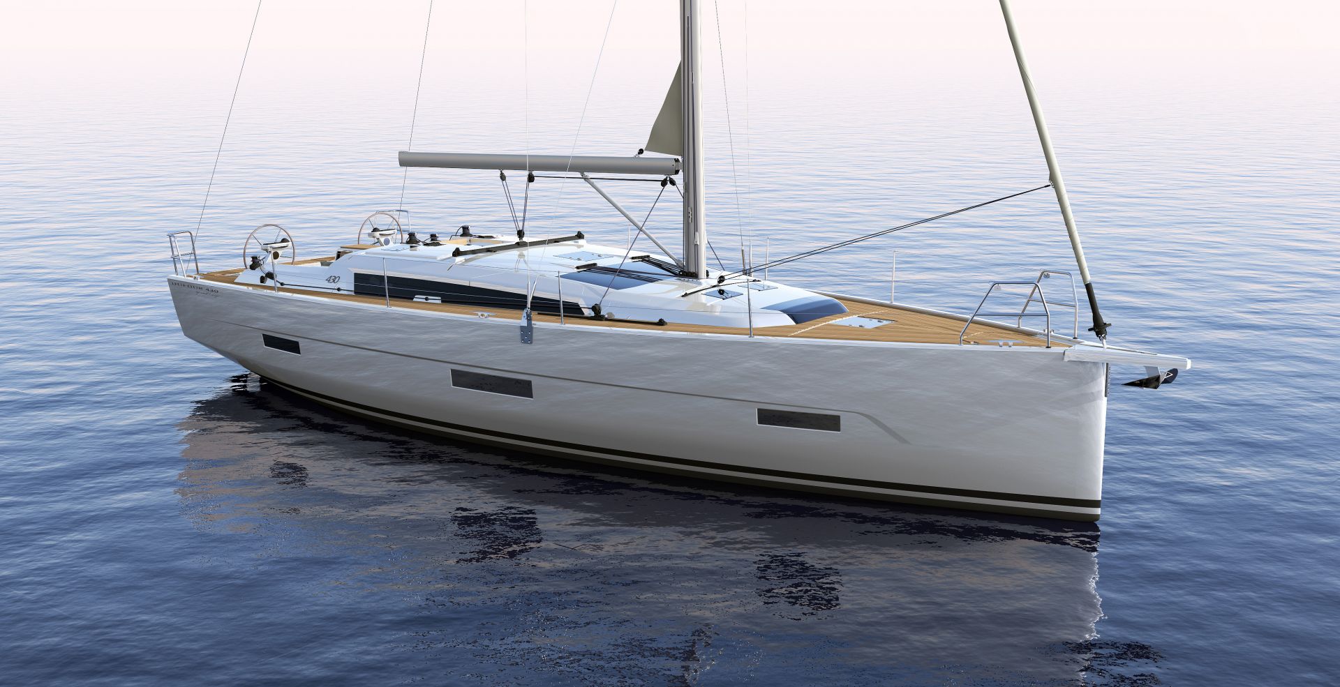Dufour 430 – 3 cab. – Sailing yacht
