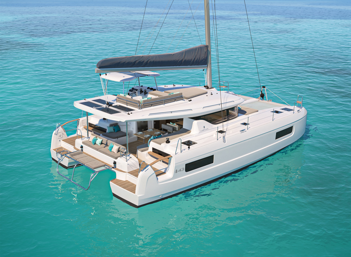 Lagoon 43 – 4 + 2 cab. – Catamaran