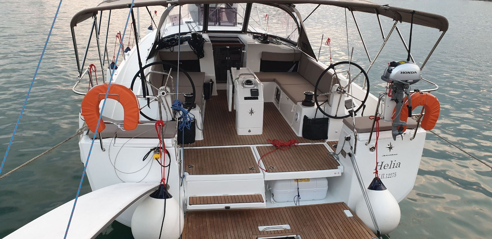 Sun Odyssey 490 – 5 + 1 cab. – Sailing yacht