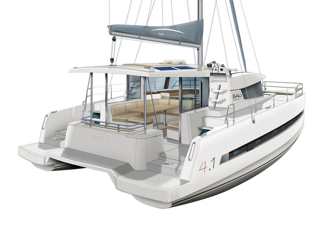 Bali 4.1 – 4 + 1 cab. – Catamaran