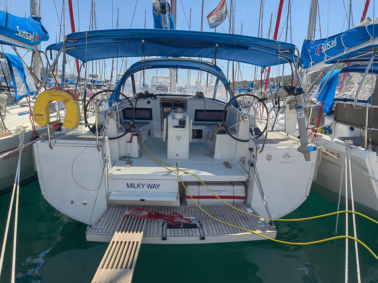 Sun Odyssey 440 – 4 cab. – Sailing yacht