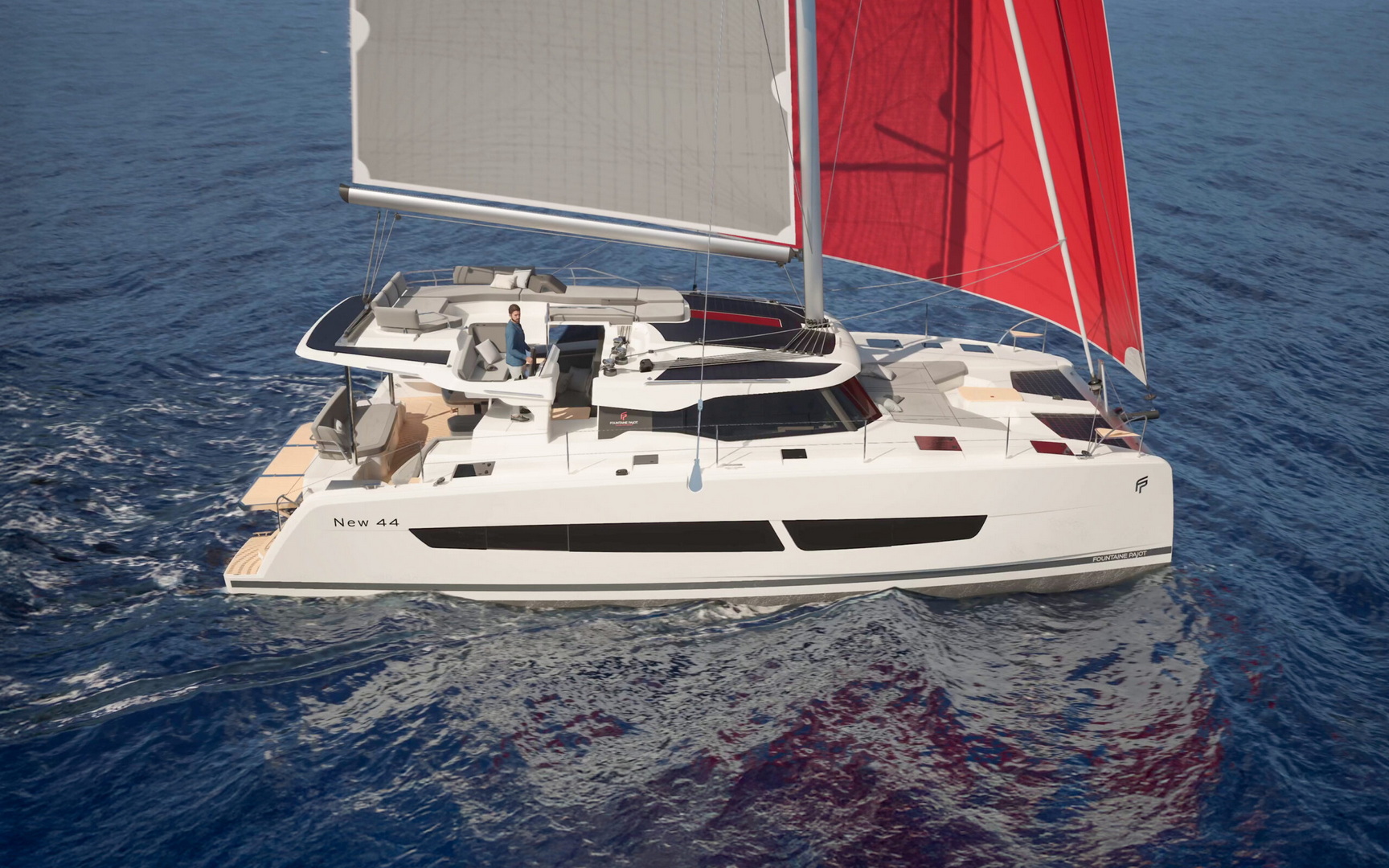 Fountaine Pajot FP 44 Quatuor – 4 + 2 cab. – Catamaran