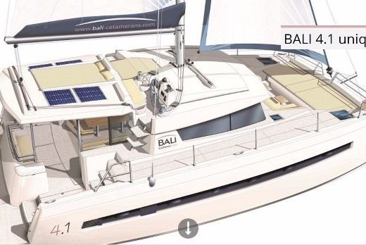 Bali 4.1 – 4 + 2 cab. – Catamaran