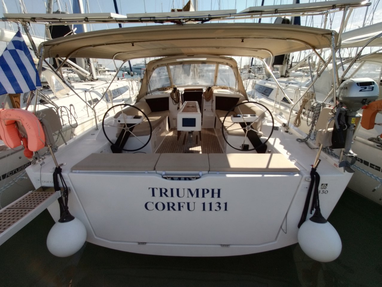 Dufour 430 – Sailing yacht