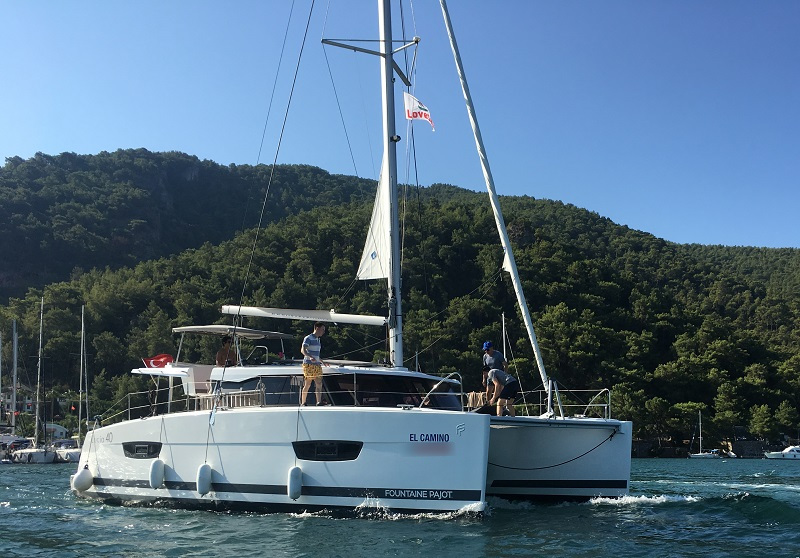 Fountaine Pajot Lucia 40 – 4 cab. – Catamaran