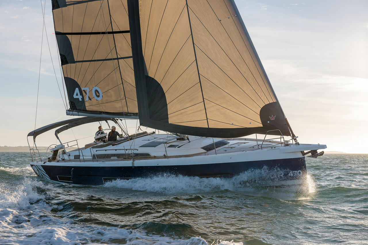 Dufour 470 – 4 cab. – Sailing yacht