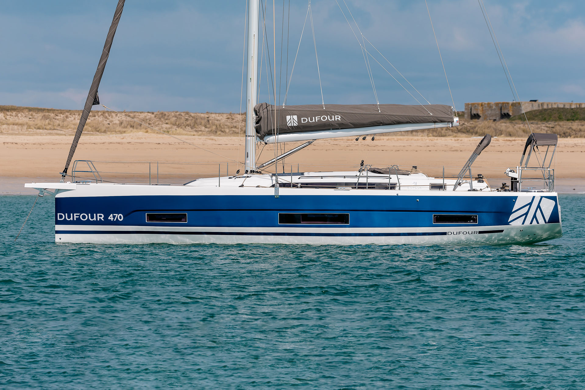 Dufour 470 – 4 cab. – Sailing yacht