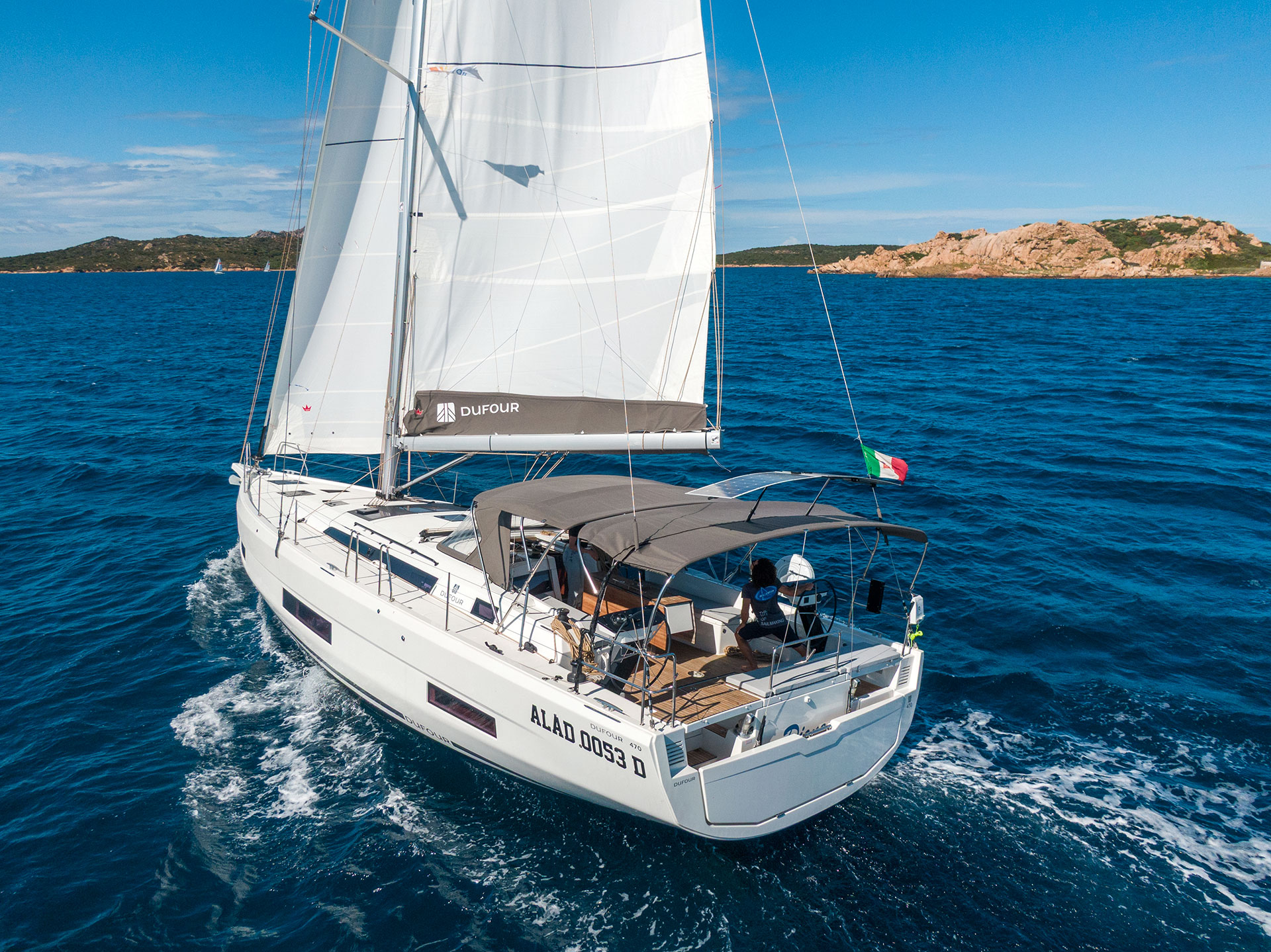 Dufour 470 – 5 + 1 cab. – Sailing yacht
