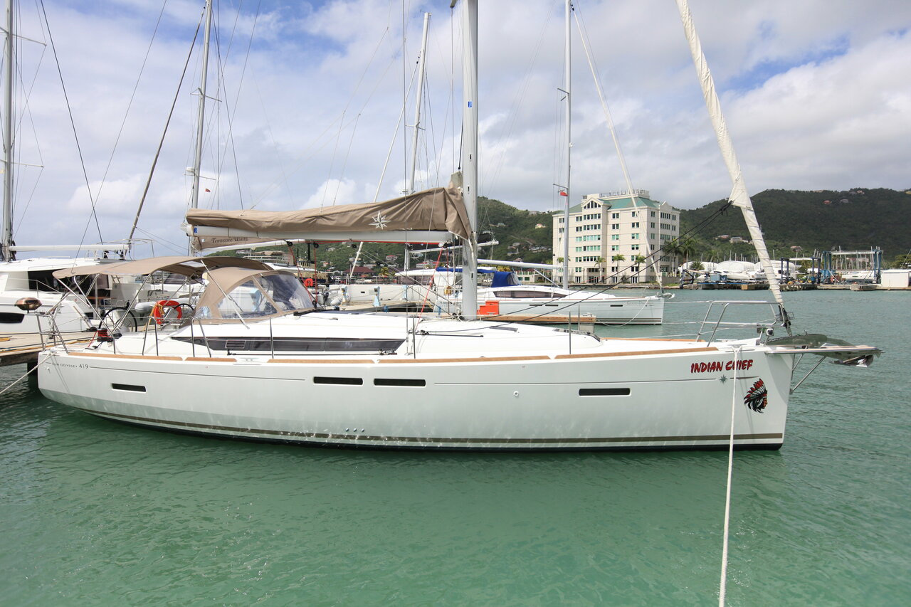 Sun Odyssey 419 – 3 cab. – Sailing yacht
