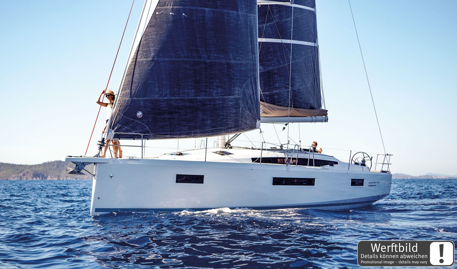 Sun Odyssey 410 – 3 cab. – Sailing yacht