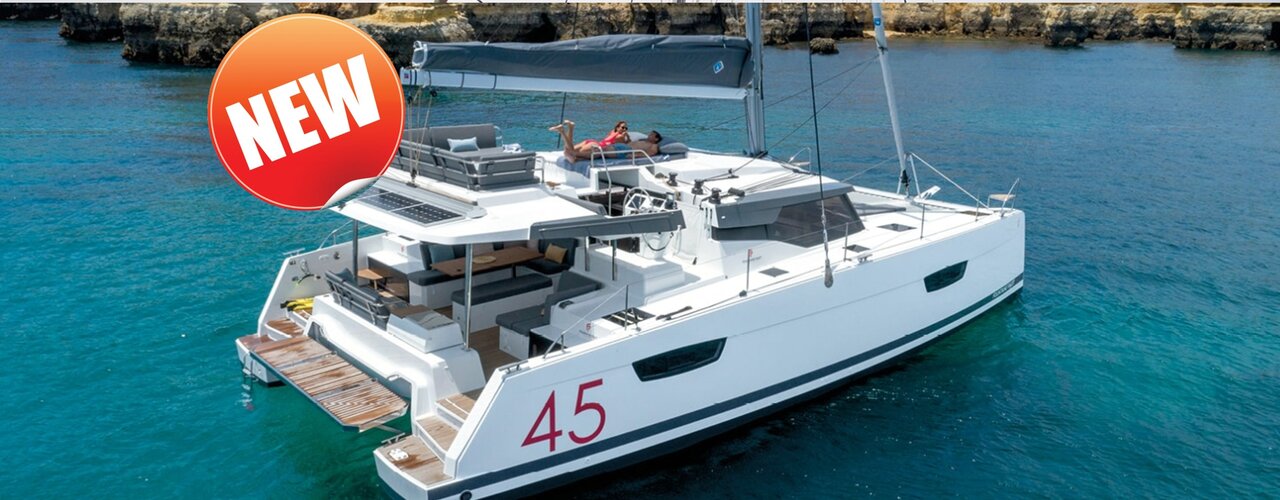 Fountaine Pajot Elba 45 – 5 cab. – Catamaran