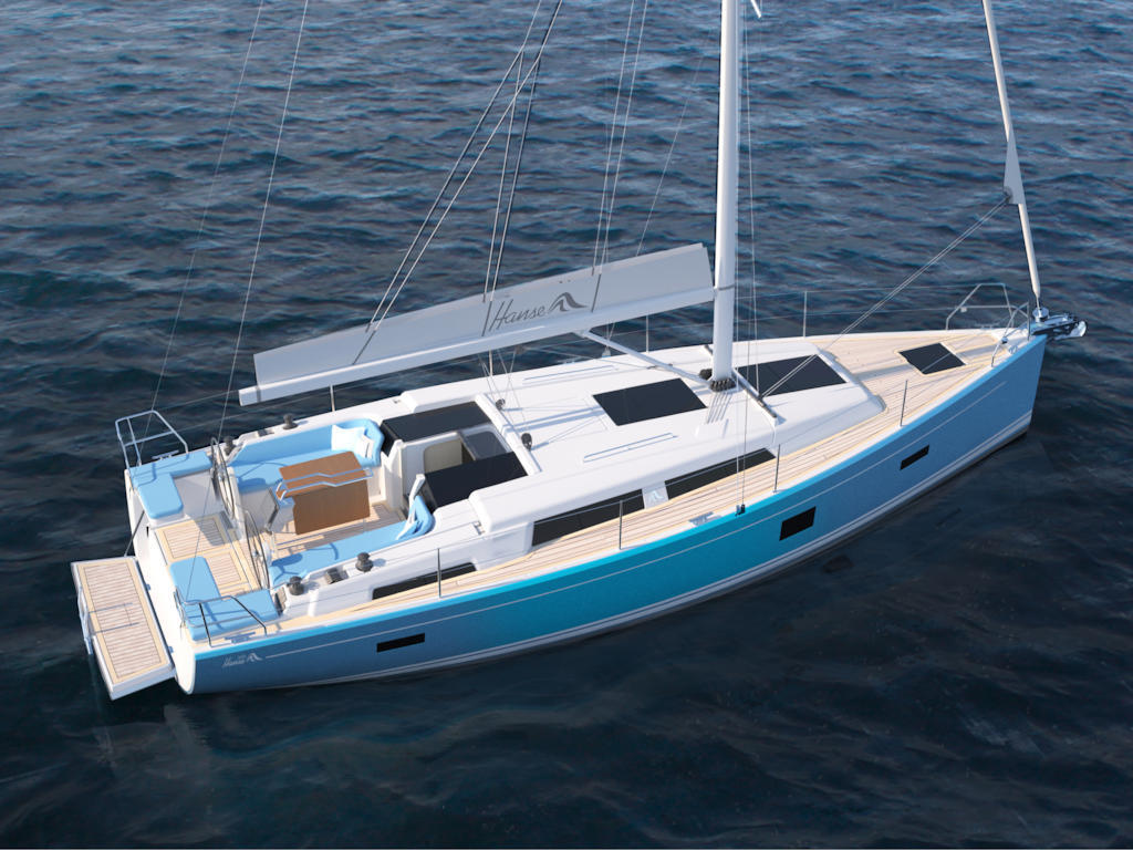 Hanse 388 – Sailing yacht