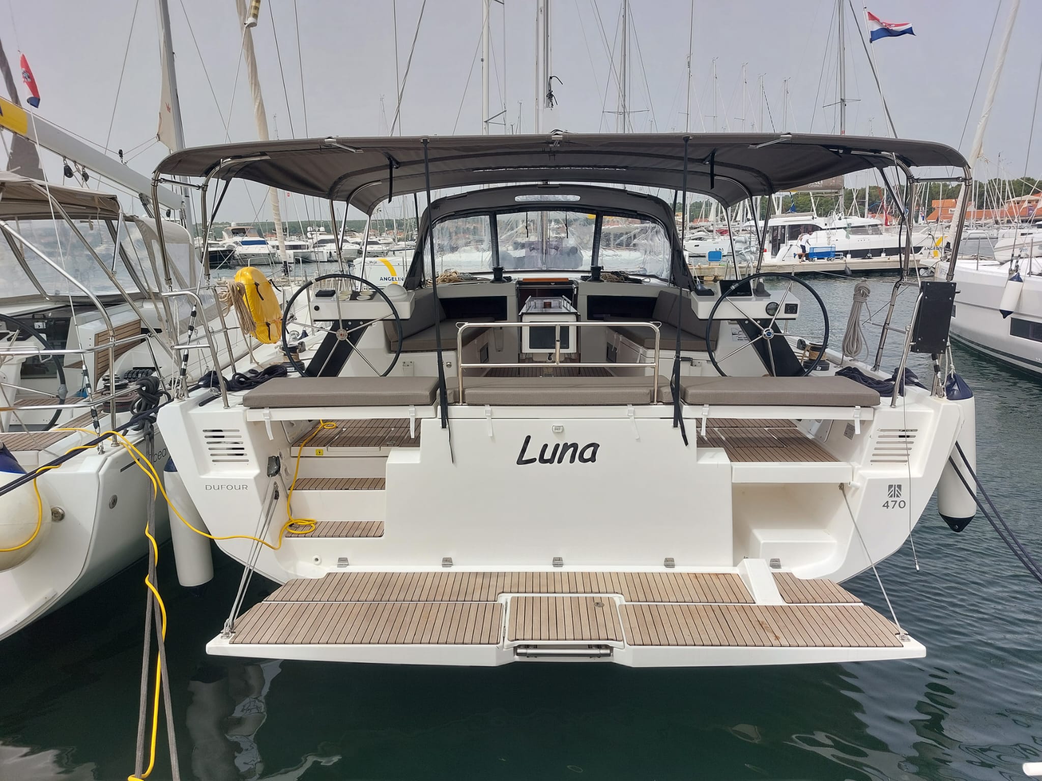 Dufour 470 – 4 cab. – Sailing yacht