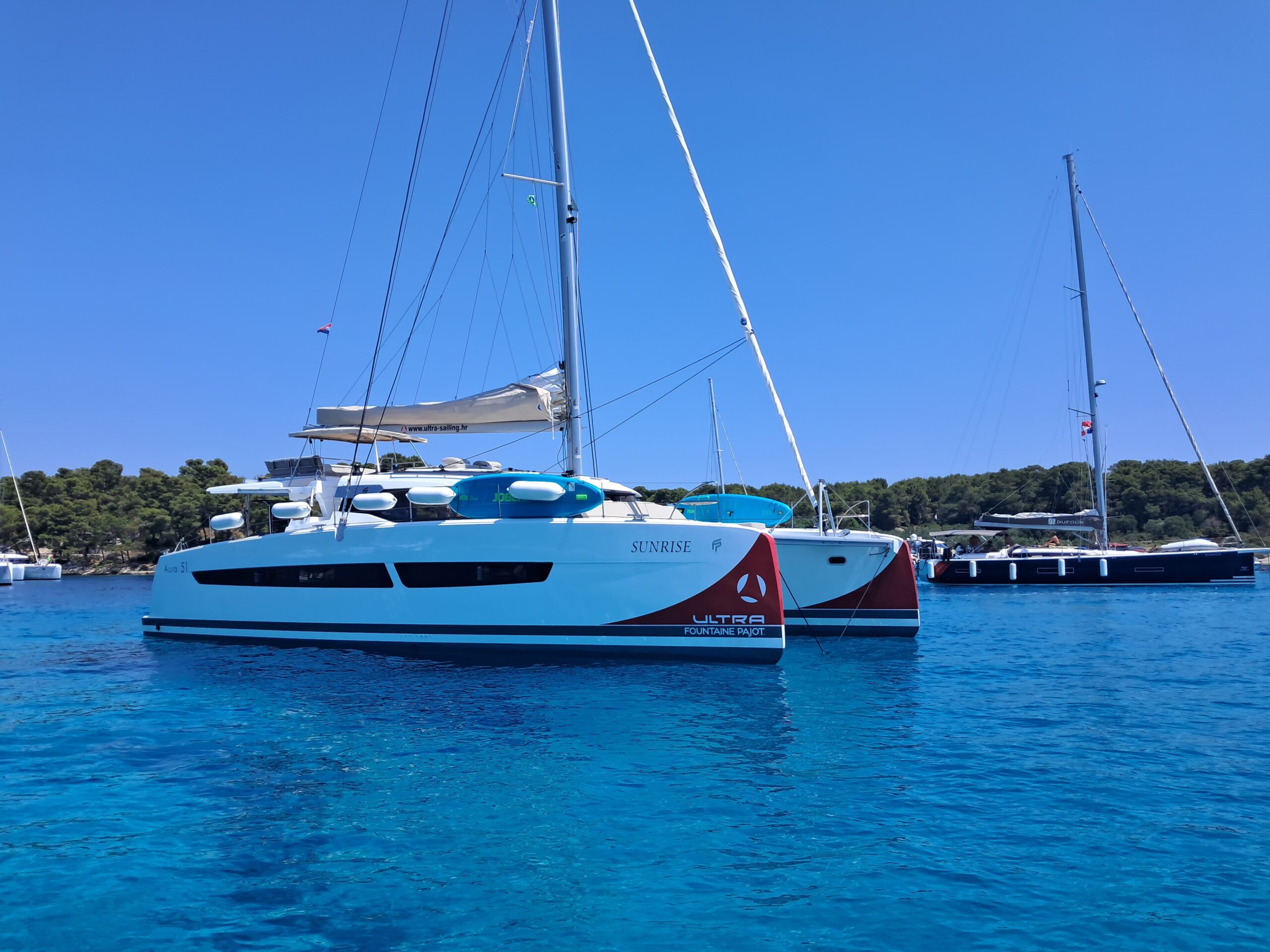 Fountaine Pajot Aura 51 – 5 + 1 cab. – Catamaran