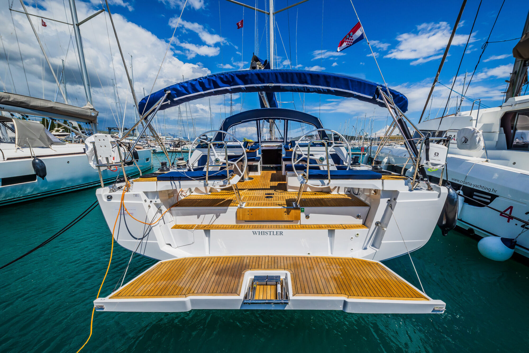 Hanse 460 – 3 cab – Sailing yacht