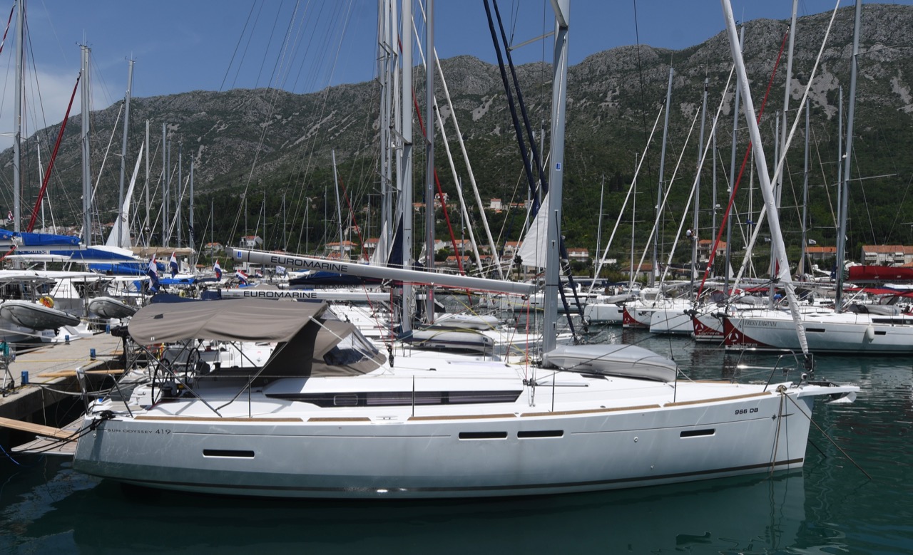 Sun Odyssey 419 – 3 cab. – Sailing yacht