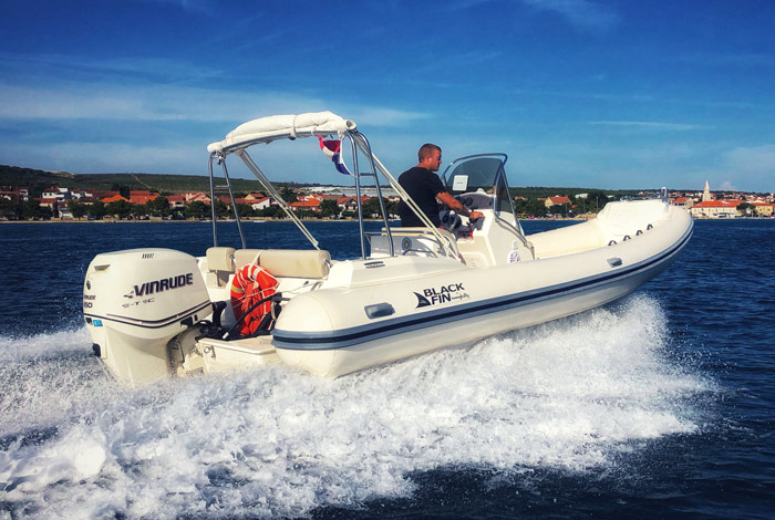 Black Fin – Rubber boat (R.I.B.)