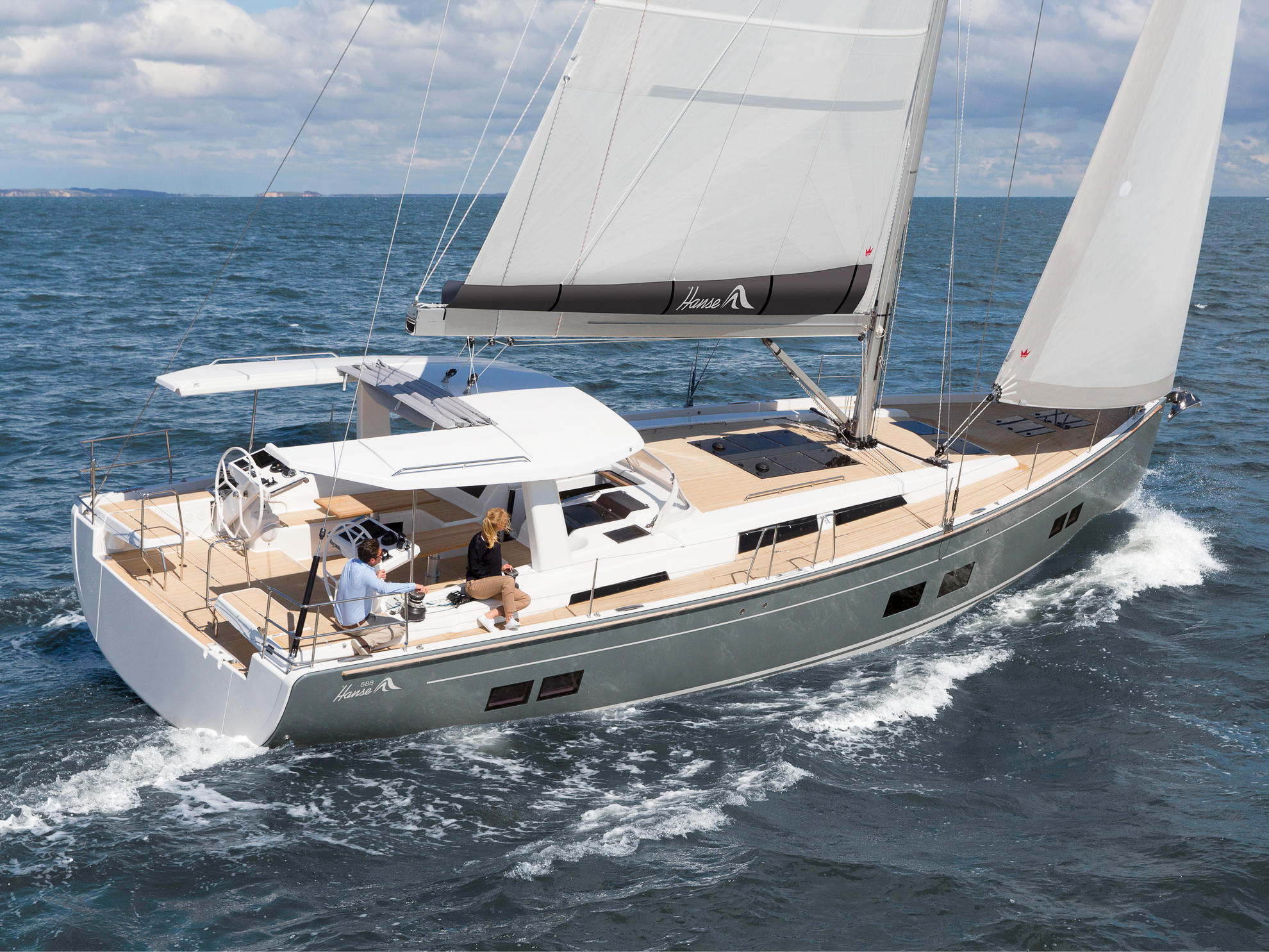 Hanse 588 – 3 + 1 cab. – Sailing yacht
