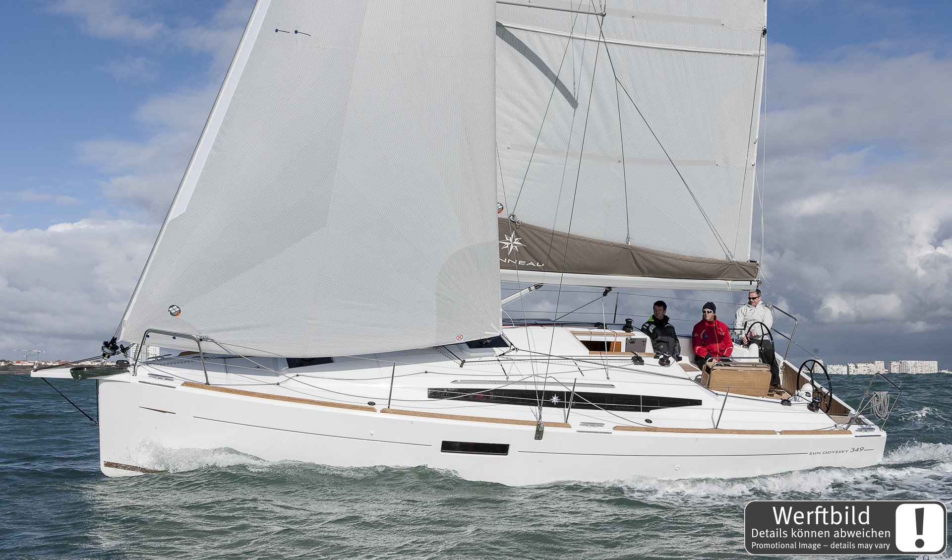 Sun Odyssey 349 – 3 cab. – Sailing yacht