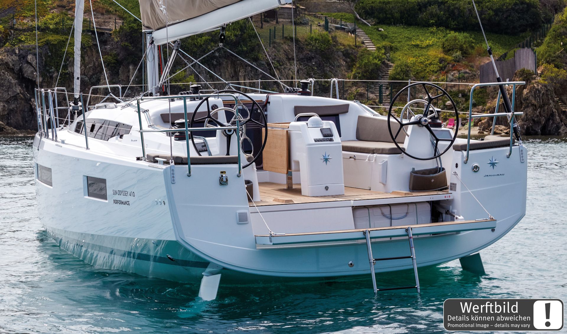 Sun Odyssey 410 – 3 cab. – Sailing yacht