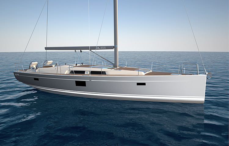 Hanse 455 – Sailing yacht