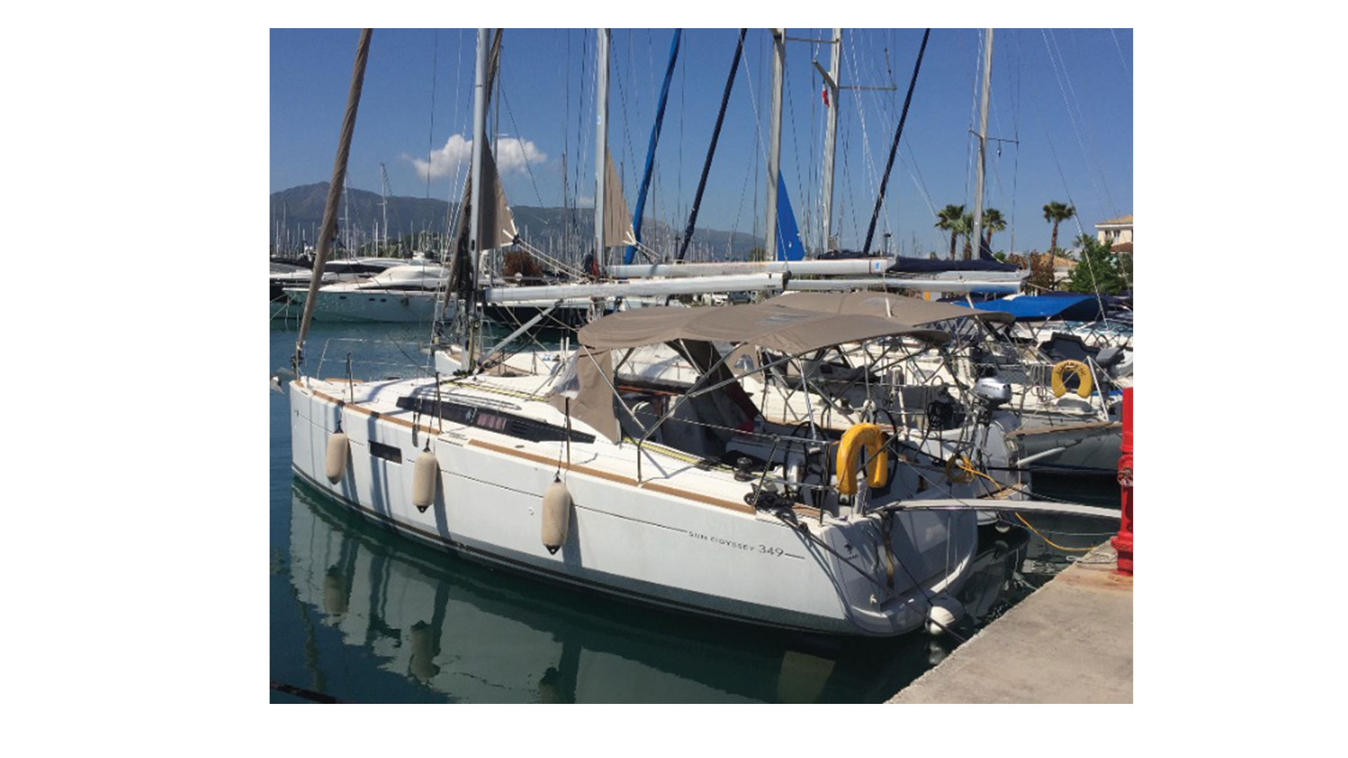 Sun Odyssey 349 – 3 cab. – Sailing yacht