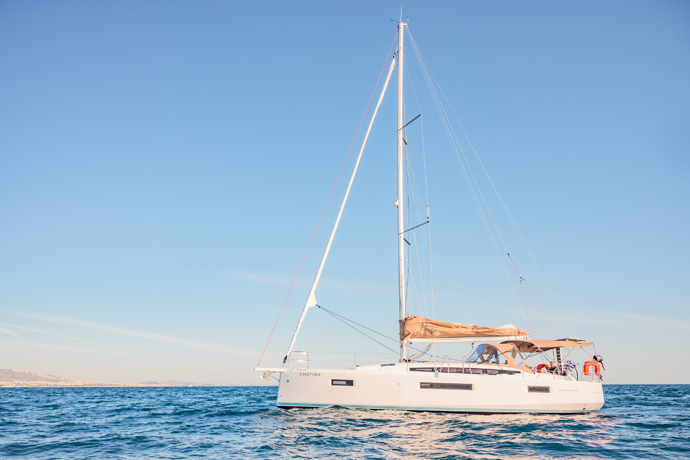 Sun Odyssey 410 – 3 cab. – Sailing yacht