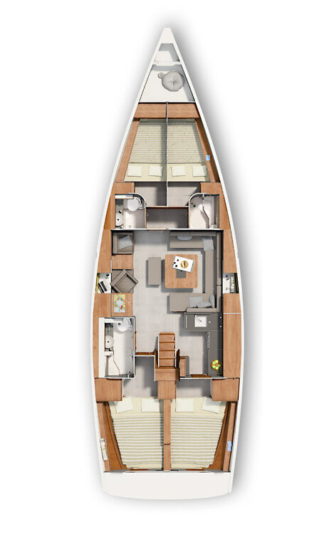 Hanse 455 – Sailing yacht