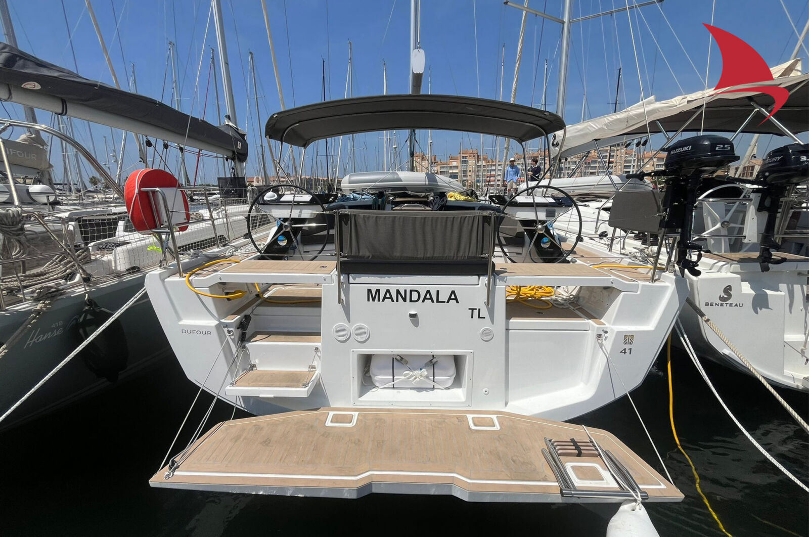 Dufour 41 – 3 cab. – Sailing yacht