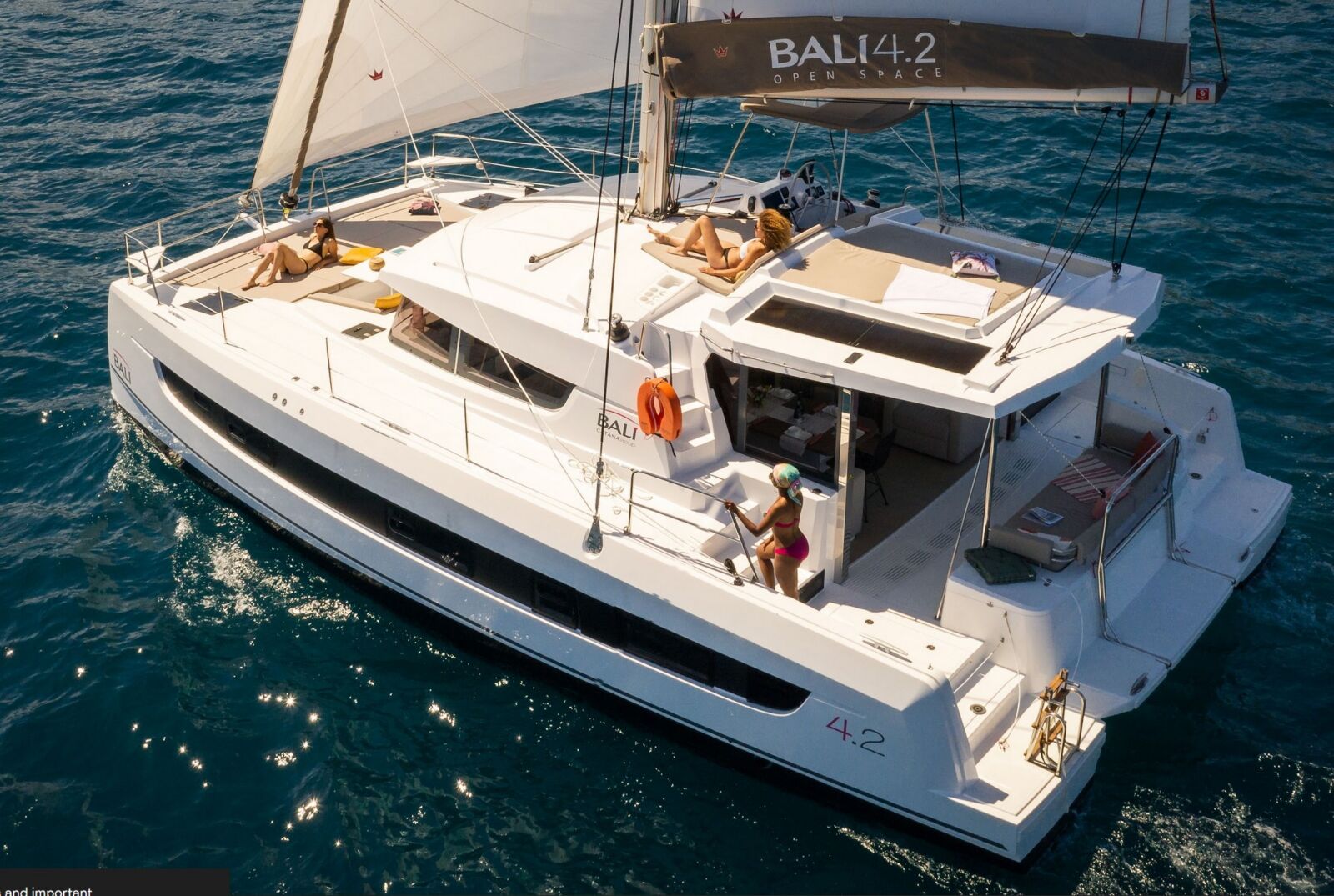 Bali 4.2 – 4 + 1 cab. – Catamaran